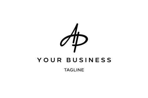 AP Logo Design (Graphic) by StrangerStudio · Creative Fabrica | Handwritten logo design ...