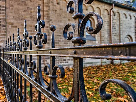 Free picture: iron, gate, old, security, fence, architecture, outdoor, metal