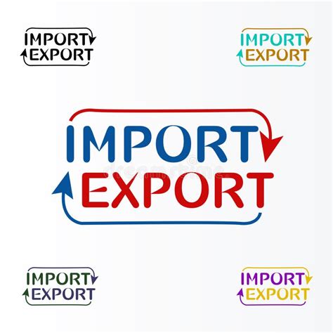 Import Export Logo Stock Illustrations – 5,227 Import Export Logo Stock ...