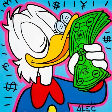 Alec Monopoly Graffiti Style Poster Print Artwork Canvas Shipped From Australia Scrooge Mcduck ...