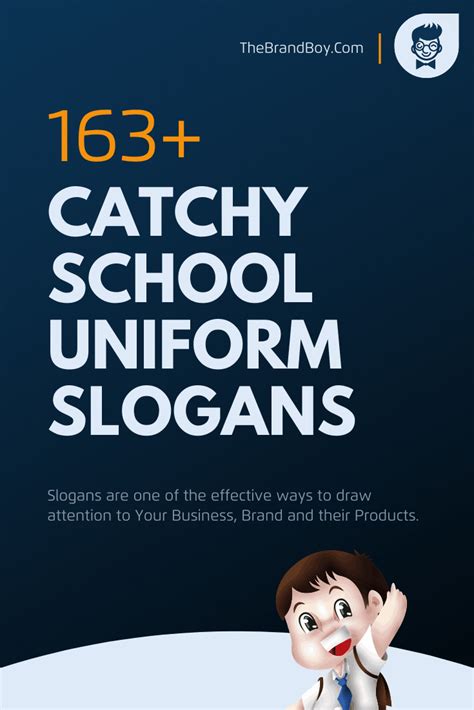 272+ Catchy School Uniform Slogans And Titles - Thebrandboy.com