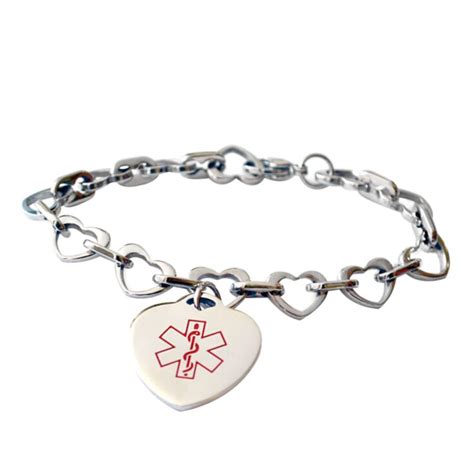 Heart Medical Alert Bracelets and Necklaces | American Medical ID