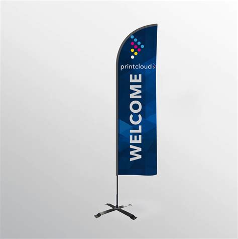 Custom Printed Feather Flag | Printcloud — Printcloud Inc