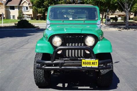 Green Jeep CJ7 Restored with 386 Miles available now! for sale - Jeep CJ7 Restored 1977 for sale ...