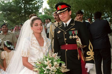 Inside Queen Rania and King Abdullah II’s glittering royal wedding on ...