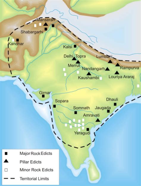 Ashoka Empire Map