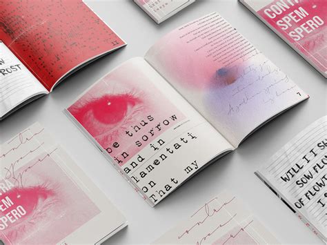 Experimental book on Behance