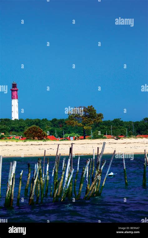 Cap Ferret (33): Lighthouse Stock Photo - Alamy