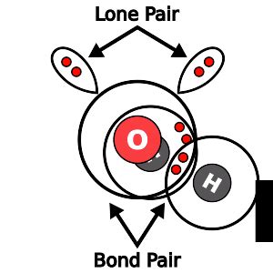 Bond pair vs lone pair: key difference, Theory explanation, Examples ...