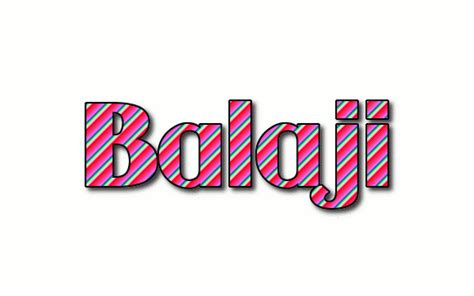 Balaji Logo | Free Name Design Tool from Flaming Text