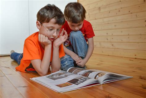 Boys Are Reading A Book Free Stock Photo - Public Domain Pictures