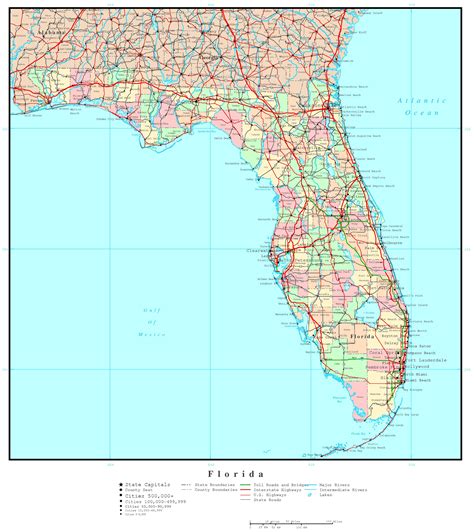 South Florida Cities Map