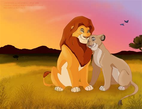 Mufasa and Sarabi - Mufasa & Sarabi Fan Art (24376966) - Fanpop