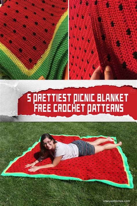 Crochet Picnic Blanket Patterns - iGOODideas.com