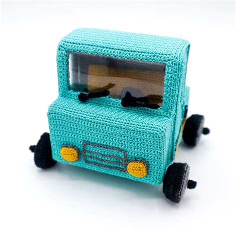 Pickup Truck - Free amigurumi pattern