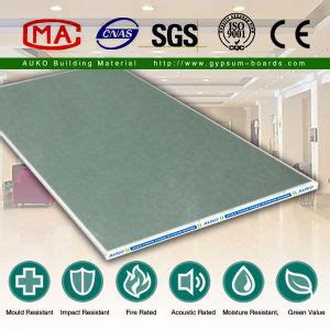 China Water-Resistant Plasterboard & Gypsum Board - China Water-Proof ...