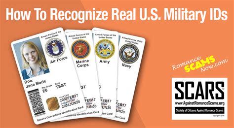 RSN™ Guide: How To Spot Fake United States Military ID Cards — SCARS ...