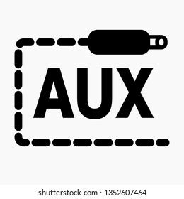 405 Aux Cable Icon Images, Stock Photos & Vectors | Shutterstock