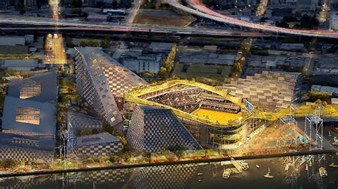 Oakland A's redesign proposed Howard Terminal stadium - again