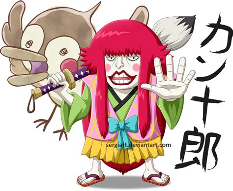 One Piece - Chibi Kanjuro by SergiART on DeviantArt