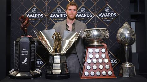 Connor McDavid wins third Hart Trophy for NHL’s MVP after near ...