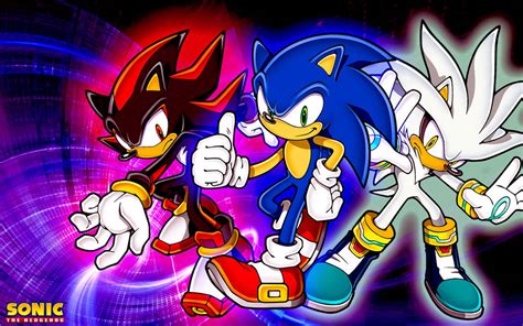 Sonic,Shadow And Silver Wallpaper by SonicTheHedgehogBG on DeviantArt