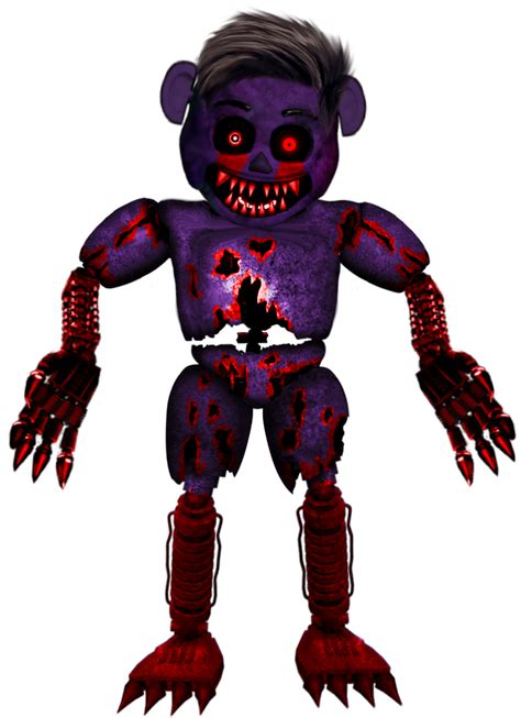 FNaF 4 Nightmare Purple Guy Animatronic by JohnnyRabbit57 on DeviantArt