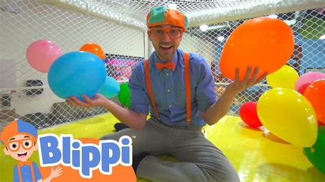 Blippi Visits Kids Time Indoor Playground! | Learn Colors for Kids | Educational Videos for ...