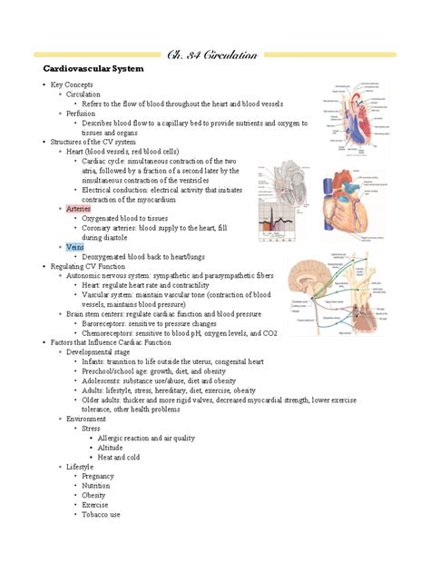 Module 6 Ch. 34 MS 33 & 37 - MS stands for Med Surg Textbook chapters - Ch. 34 Circulation - Studocu