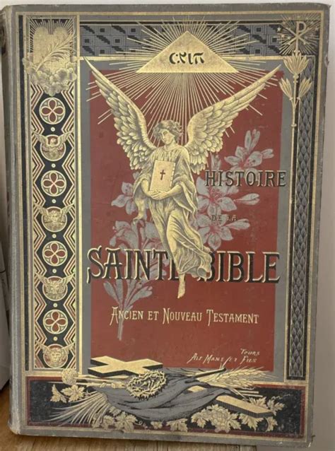 HISTOIRE LA SAINTE BIBLE - Ancien Nouveau Testament - illustré par ...