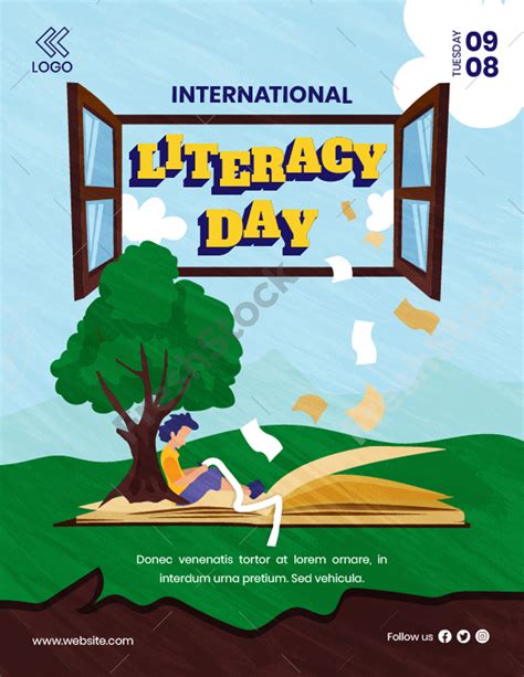 International Literacy Day Poster – FreshStock