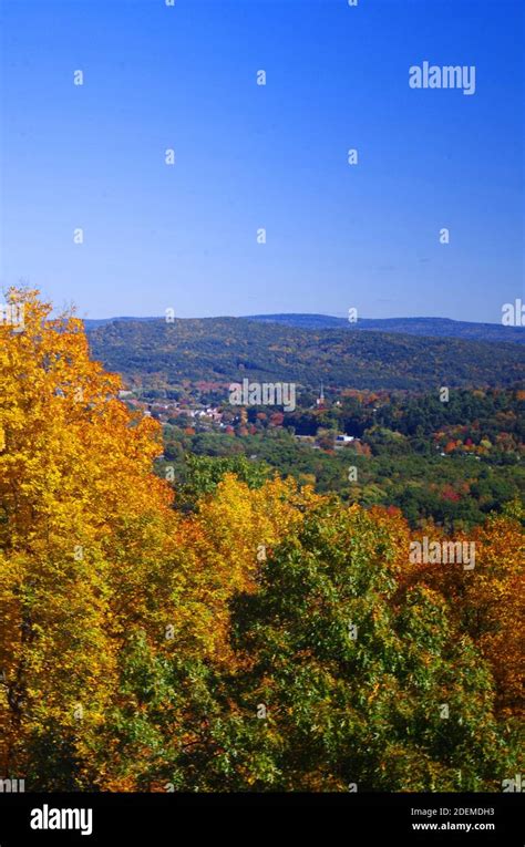 Fall Foliage, Western Massachusetts Stock Photo - Alamy