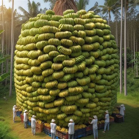 The largest bunch of bananas ever counted, with 473 bananas, is still the largest after decades