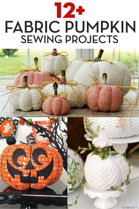 12 Fabric Pumpkin Sewing Patterns - The Polka Dot Chair