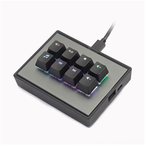 MAX FALCON-8 RGB Custom Programmable Mini Macropad Mechanical Keyboard (Assembled)