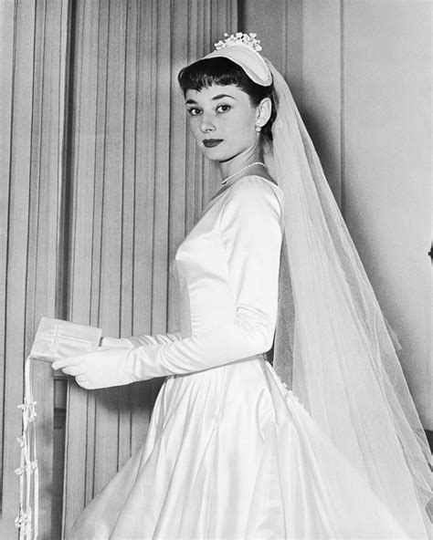 Why Audrey Hepburn’s 3 Wedding Dresses Continue to Blaze a Trail in ...