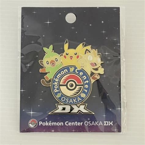 Pokemon center Osaka DX exclusive Logo pin | Shopee Singapore