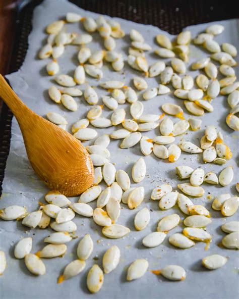 Roasted Squash Seeds - How To Roast Crispy Winter Squash Seeds