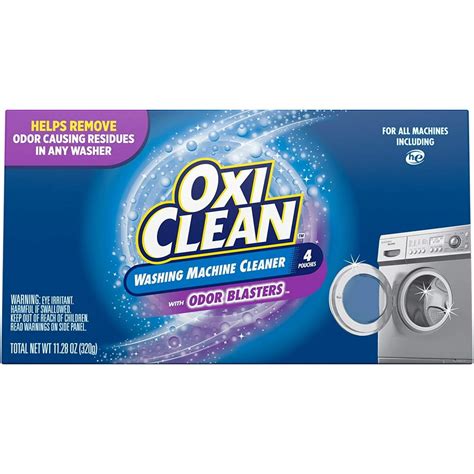 OxiClean Washing Machine Cleaner with Odor Blasters, 4 Count - Walmart.com - Walmart.com