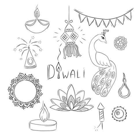 Doodle Diwali Royalty-Free Images, Stock Photos & Pictures | Shutterstock