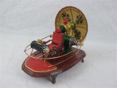 Hand-Painted And 3 D Printed Model Of H.G. Wells Time Machine From The 1960 Film - Sally Antiques