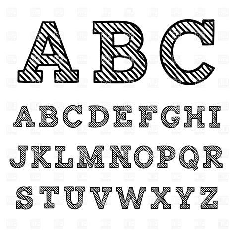 16 Fonts For Free Vector Art Images - Free Graphic Letters Alphabet, Valentine's Day I Love You ...