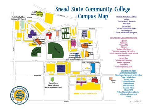 Campus map - Snead State Community College