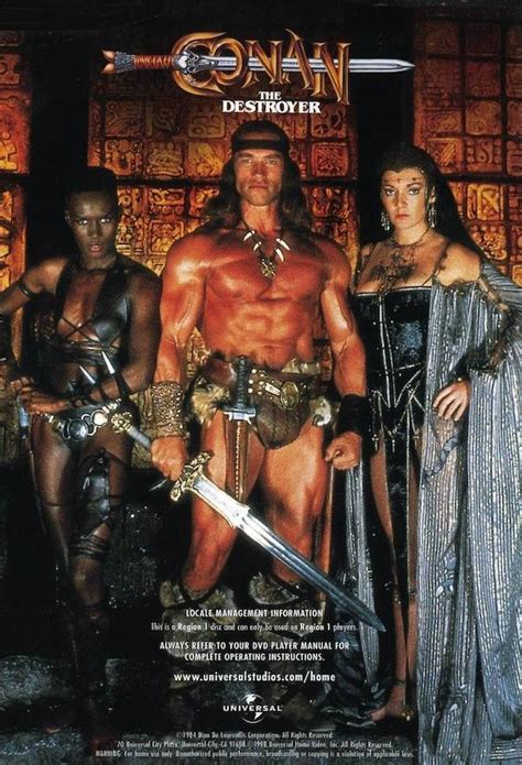 Conan The Destroyer Poster