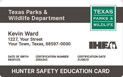 How to get your Texas Hunter Certification Card