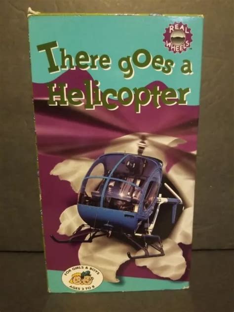 VHS THERE GOES a Helicopter (VHS, 1995) KidVision $24.06 - PicClick CA