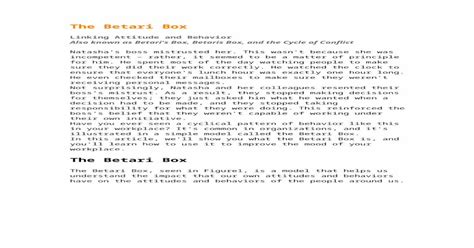 (DOC) The Betari Box - PDFSLIDE.NET