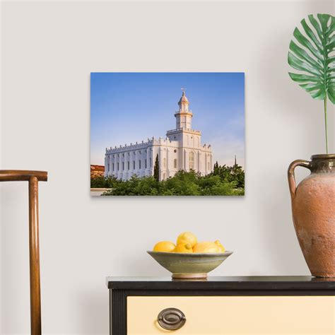 St. George Utah Temple, First Light, St. George, Utah Wall Art, Canvas Prints, Framed Prints ...