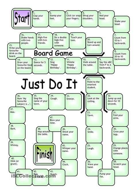 GAME TO LEARN WITH FUN | English games, Esl board games, Board games