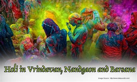 Holi in Vrindavan, Nandgaon and Barsana | Waytoindia.com